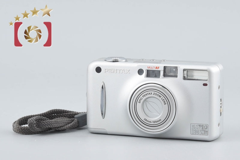 【中古】PENTAX ペンタックス ESPIO 120SWII シルバー コンパクトフィルムカメラ