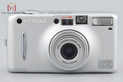 【中古】PENTAX ペンタックス ESPIO 120SWII シルバー コンパクトフィルムカメラ