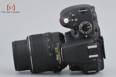 【中古】Nikon ニコン D3200 18-55 VR レンズキット ブラック シャッター回数僅少
