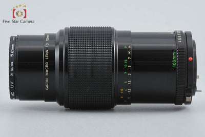 【中古】Canon キヤノン New FD 100mm f/4 MACRO