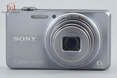 【中古】SONY ソニー Cyber-shot DSC-WX100 シルバー コンパクトデジタルカメラ 多言語対応
