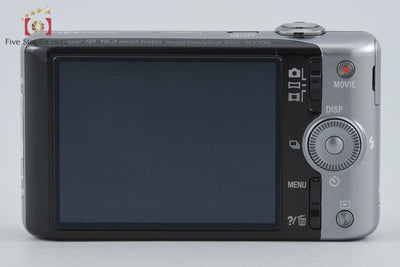 【中古】SONY ソニー Cyber-shot DSC-WX100 シルバー コンパクトデジタルカメラ 多言語対応