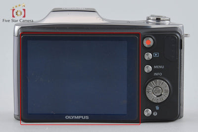 【中古】OLYMPUS オリンパス SZ-14 シルバー コンパクトデジタルカメラ