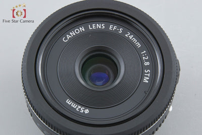 【中古】Canon キヤノン EF-S 24mm f/2.8 STM