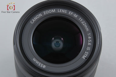 【中古】Canon キヤノン EF-M 11-22mm f/4-5.6 IS STM