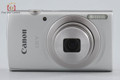 【中古】Canon キヤノン IXY 200 シルバー コンパクトデジタルカメラ