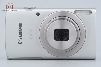 【中古】Canon キヤノン IXY 200 シルバー コンパクトデジタルカメラ 元箱付き