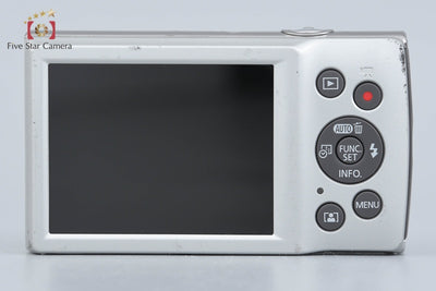 【中古】Canon キヤノン IXY 200 シルバー コンパクトデジタルカメラ 元箱付き