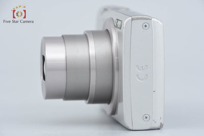 【中古】Canon キヤノン IXY 200 シルバー コンパクトデジタルカメラ 元箱付き