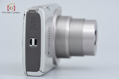 【中古】Canon キヤノン IXY 200 シルバー コンパクトデジタルカメラ 元箱付き
