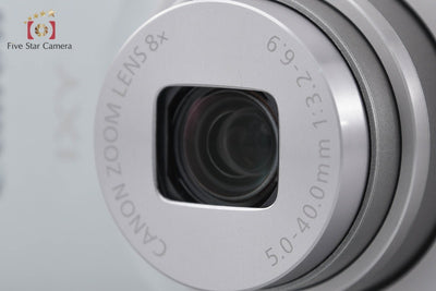 【中古】Canon キヤノン IXY 200 シルバー コンパクトデジタルカメラ 元箱付き