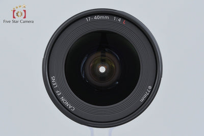 【中古】Canon キヤノン EF 17-40mm f/4 L USM 元箱付き