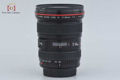 【中古】Canon キヤノン EF 17-40mm f/4 L USM 元箱付き
