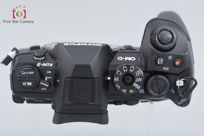 【中古】OLYMPUS オリンパス OM-D E-M1 Mark II ブラック ミラーレス一眼カメラ