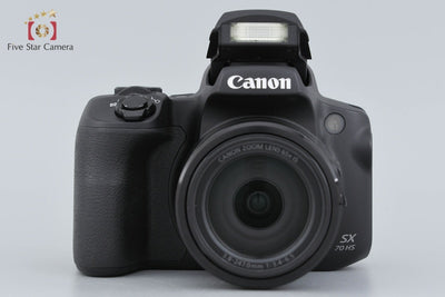 【中古】Canon キヤノン PowerShot SX70 HS ブラック コンパクトデジタルカメラ