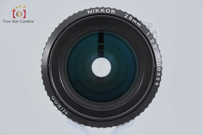 【中古】Nikon ニコン Ai NIKKOR 28mm f/2.8