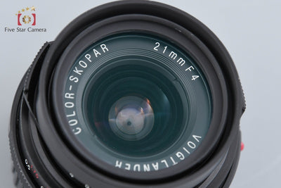 【中古】Voigtlander フォクトレンダー COLOR-SKOPAR 21mm f/4 VM ライカMマウント