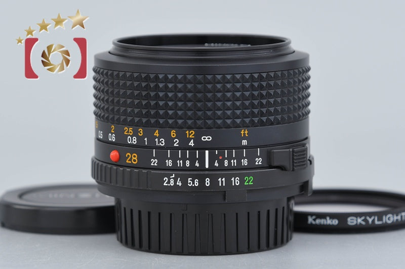 【中古】MINOLTA ミノルタ New MD 28mm f/2.8