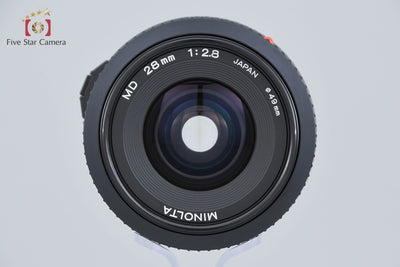 【中古】MINOLTA ミノルタ New MD 28mm f/2.8