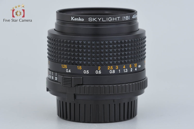 【整備＆テスト済】ミノルタ New MD 20mm F2.8 652 中古】MINOLTA ミノルタ New MD 28mm f/2.8 – Five Star Camera