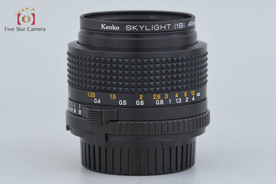 【中古】MINOLTA ミノルタ New MD 28mm f/2.8