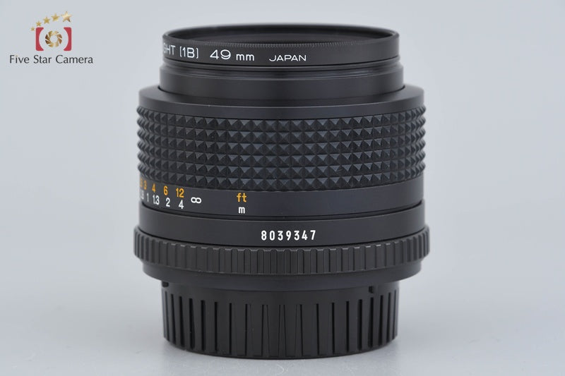 中古】MINOLTA ミノルタ New MD 28mm f/2.8 – Five Star Camera