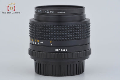 【中古】MINOLTA ミノルタ New MD 28mm f/2.8