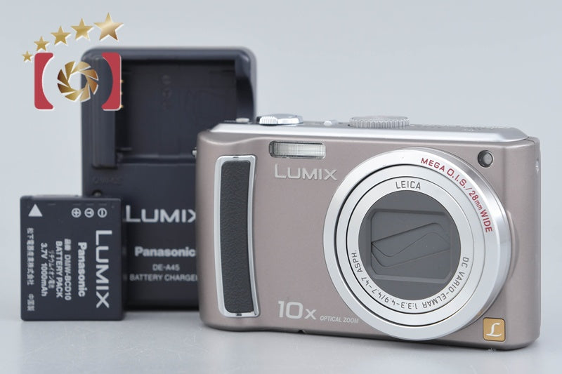 【中古】Panasonic パナソニック LUMIX DMC-TZ5 ブラウン コンパクトデジタルカメラ