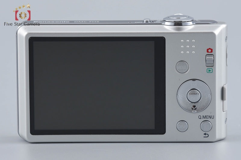 中古】Panasonic パナソニック LUMIX DMC-FH5 シルバー コンパクト