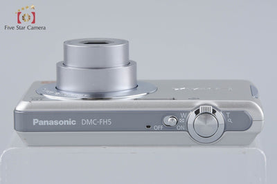 【中古】Panasonic パナソニック LUMIX DMC-FH5 シルバー コンパクトデジタルカメラ