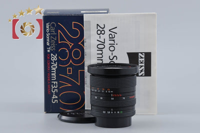 【中古】CONTAX コンタックス Carl Zeiss Vario-Sonnar 28-70mm f/3.5-4.5 T* MMJ 元箱付き