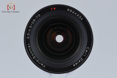 【中古】CONTAX コンタックス Carl Zeiss Vario-Sonnar 28-70mm f/3.5-4.5 T* MMJ 元箱付き