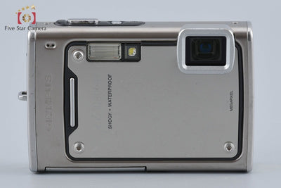【中古】OLYMPUS オリンパス μ1030SW メタルシルバー コンパクトデジタルカメラ
