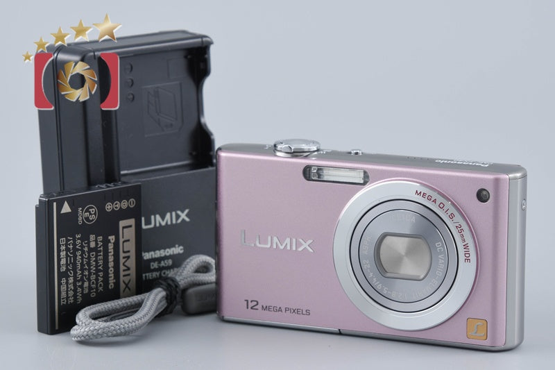 【中古】Panasonic パナソニック LUMIX DMC-FX40 スイートピンク コンパクトデジタルカメラ