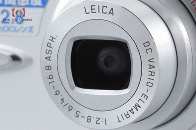 【中古】Panasonic パナソニック LUMIX DMC-FX01 シルバー コンパクトデジタルカメラ