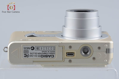 【中古】CASIO カシオ EXILIM EX-Z40 ゴールド コンパクトデジタルカメラ