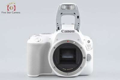【中古】Canon キヤノン EOS Kiss X9 EF-S 18-55 IS STM レンズキット ホワイト シャッター回数僅少 元箱付き