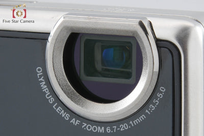 【中古】OLYMPUS オリンパス μ795SW ピアノブラック 防水コンパクトデジタルカメラ