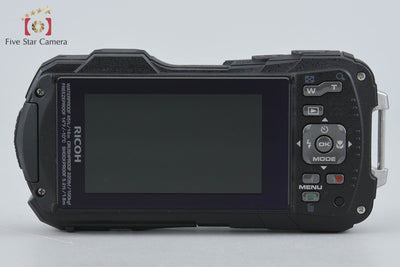 【中古】RICOH リコー PENTAX ペンタックス WG-70 ブラック 防水アクションカメラ シャッター回数僅少