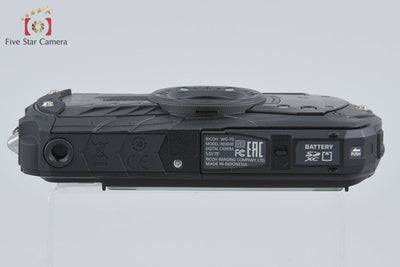 【中古】RICOH リコー PENTAX ペンタックス WG-70 ブラック 防水アクションカメラ シャッター回数僅少