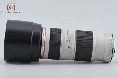 【中古】Canon キヤノン EF 70-200mm f/4 L IS USM