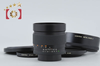 【中古】CONTAX コンタックス Carl Zeiss Planar 85mm f/1.4 T* MMJ