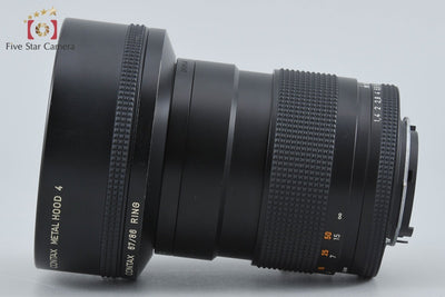 【中古】CONTAX コンタックス Carl Zeiss Planar 85mm f/1.4 T* MMJ