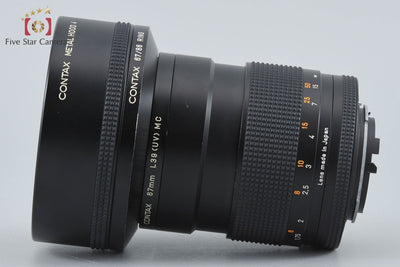 【中古】CONTAX コンタックス Carl Zeiss Planar 85mm f/1.4 T* MMJ