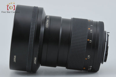 【中古】CONTAX コンタックス Carl Zeiss Planar 85mm f/1.4 T* MMJ