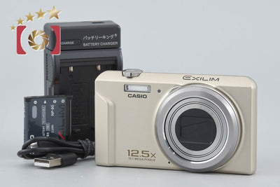 【中古】Casio カシオ EXILIM EX-ZS170 ゴールド コンパクトデジタルカメラ