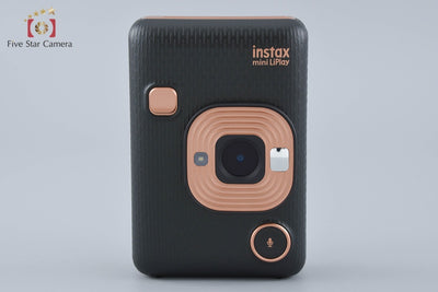 【中古】FUJIFILM 富士フイルム instax mini LiPlay エレガントブラック 元箱付き