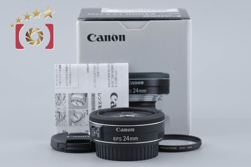 [Used] Canon EF-S 24mm f/2.8 STM with Original Box