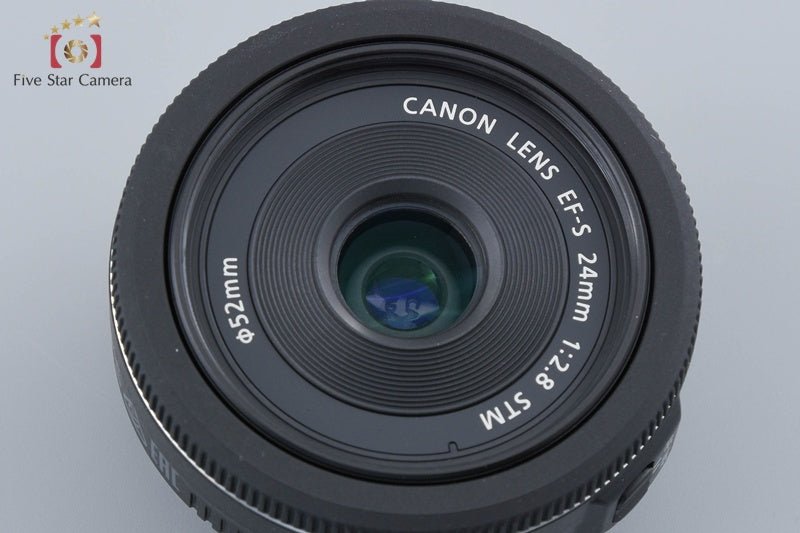 中古】Canon キヤノン EF-S 24mm f/2.8 STM 元箱付き – Five Star