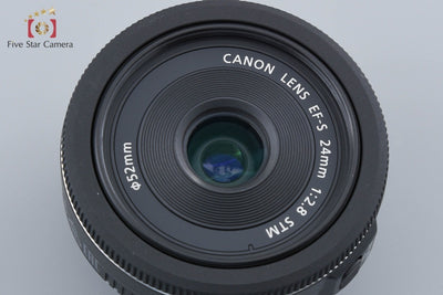 【中古】Canon キヤノン EF-S 24mm f/2.8 STM 元箱付き